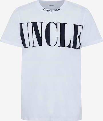 UNCLE SAM Shirt in White: front