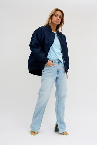 My Essential Wardrobe Between-Season Jacket 'Helga' in Blue