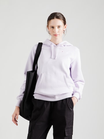 Champion Authentic Athletic Apparel Sweatshirt in Purple: front