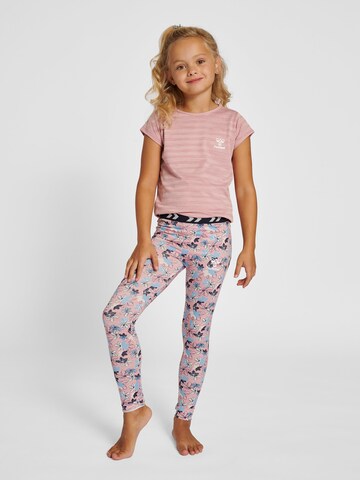 Hummel Skinny Leggings 'Mimmi' in Pink