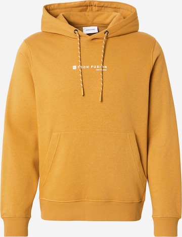 JACK & JONES - Sweatshirt 'JJSKI' em castanho: frente