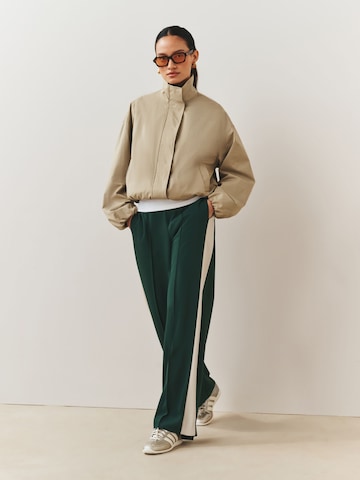 Next Wide leg Pantalon in Groen