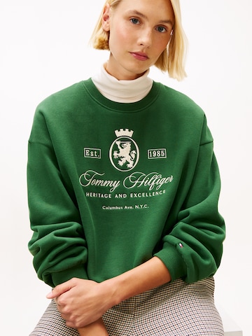 Sweat-shirt TOMMY HILFIGER en vert