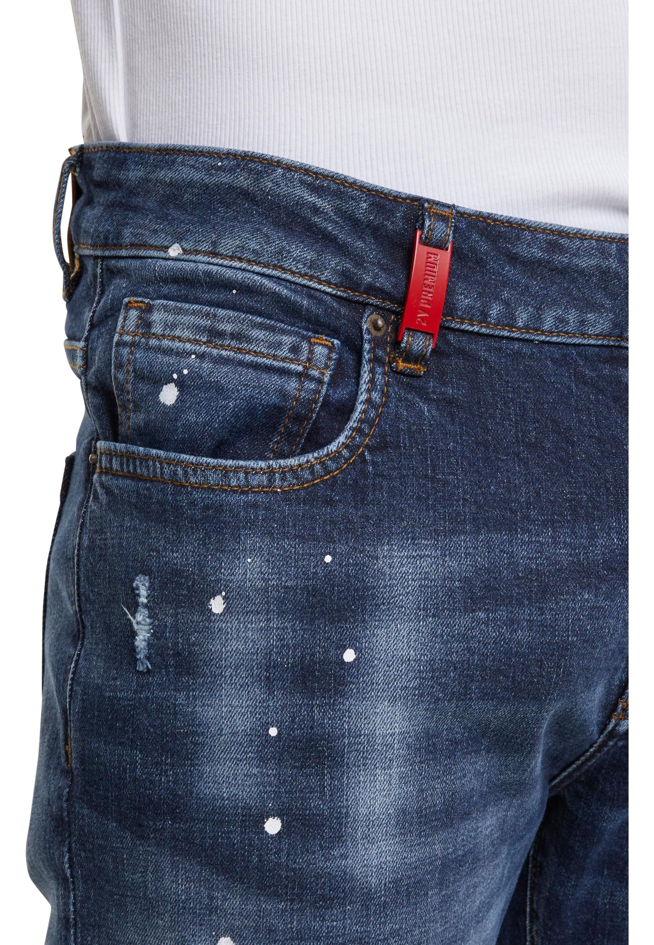 2Y Premium Slimfit Jeans 'Carlos' in Blauw