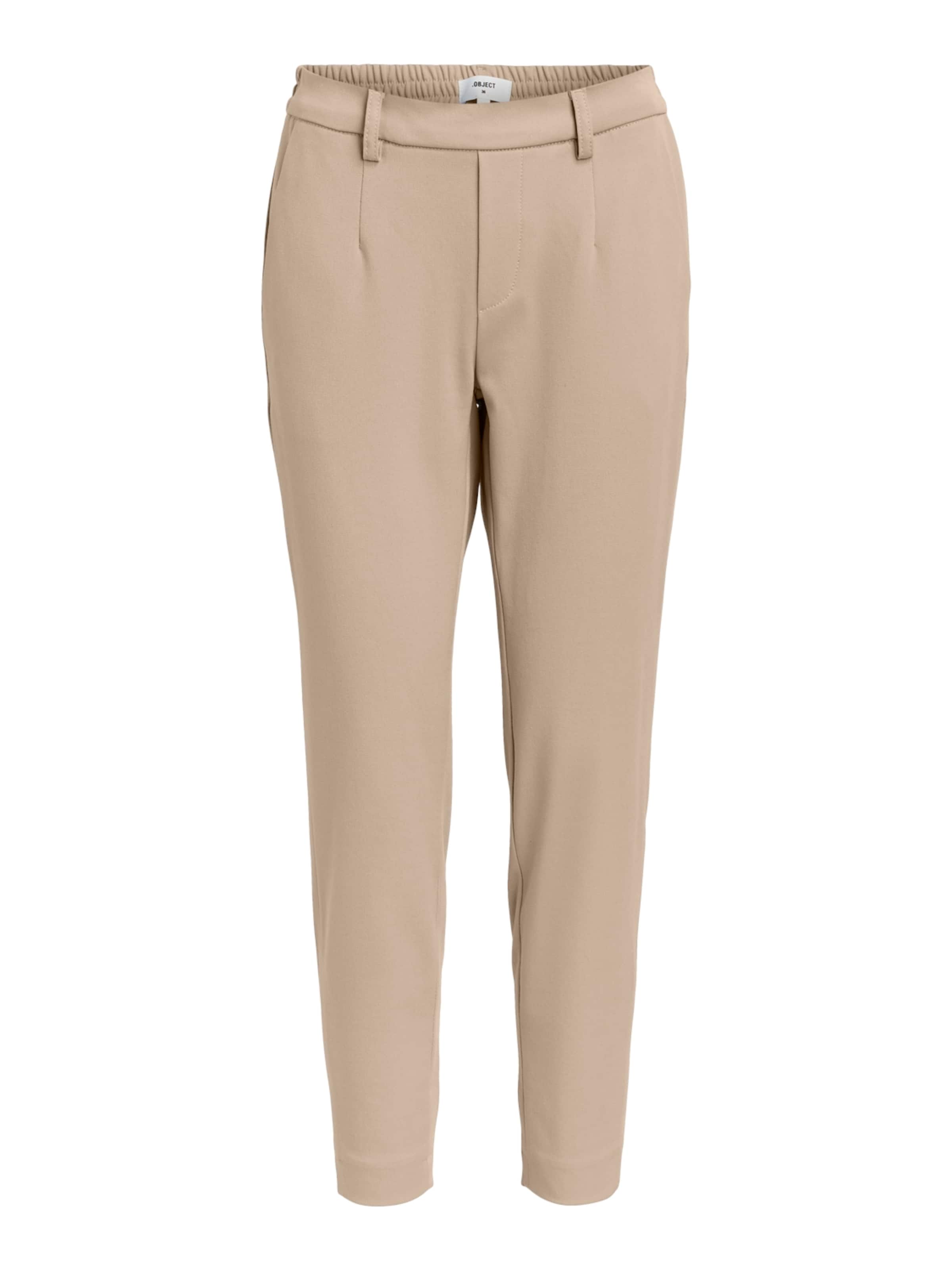 Pantalon 'Lisa' OBJECT en beige : devant