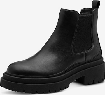 Chelsea Boots Tamaris en noir : devant