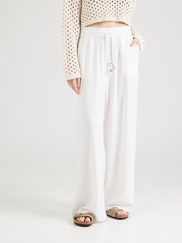 Sublevel Wide Leg Hose in Weiß: Vorderseite