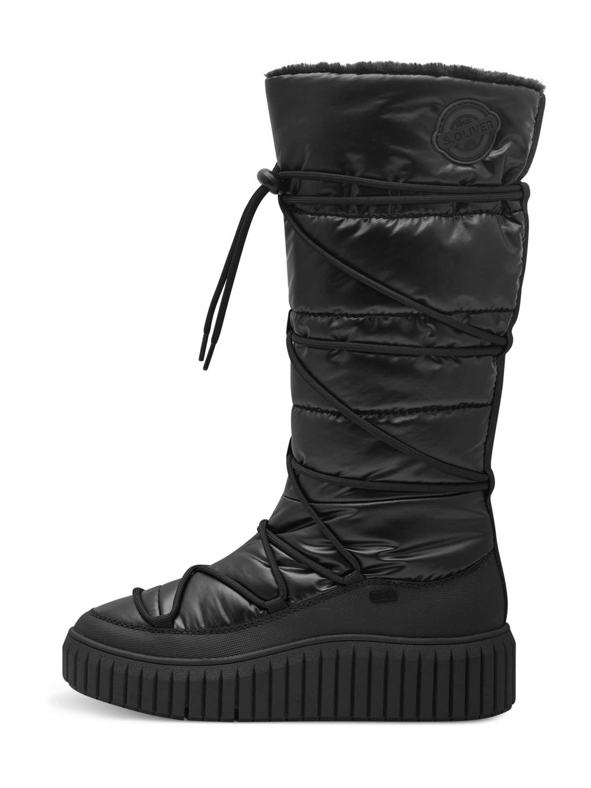 s.Oliver Snow boots in Black