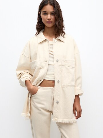 Pull&Bear Jacke in Beige: Vorderseite