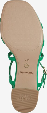 TAMARIS Strap Sandals in Green