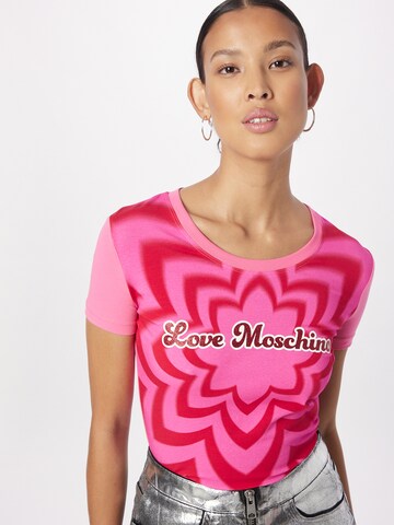 Love Moschino Tričko – pink