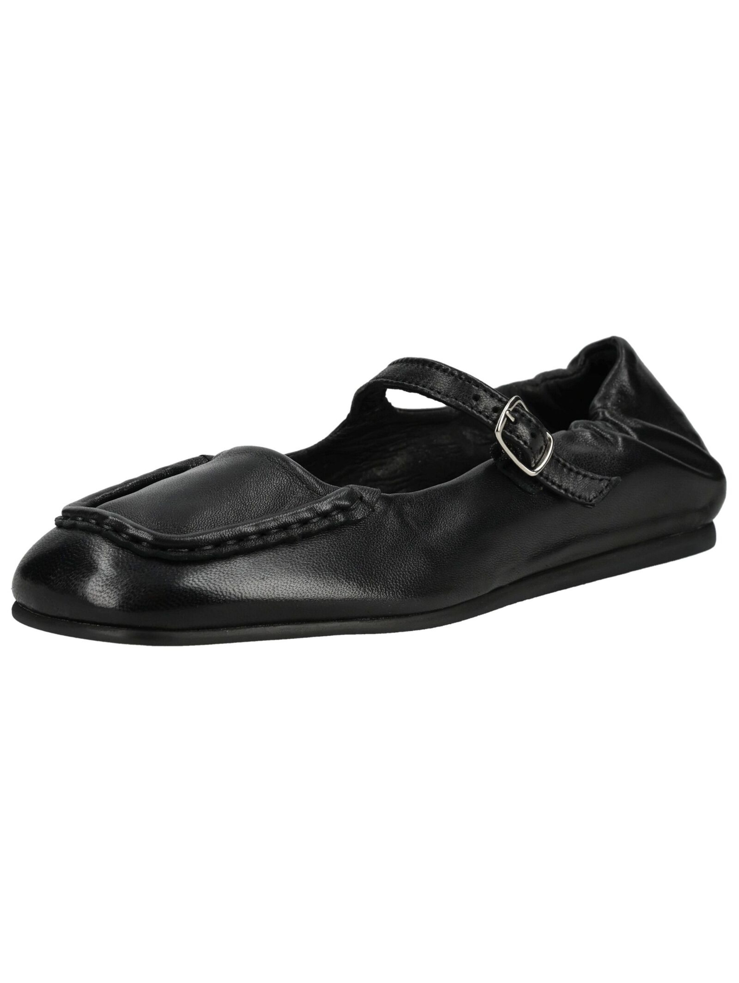 Ballerina con cinturino di PAVEMENT in nero: frontale