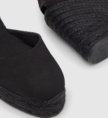 Castañer Espadrillo 'Carina' värissä musta