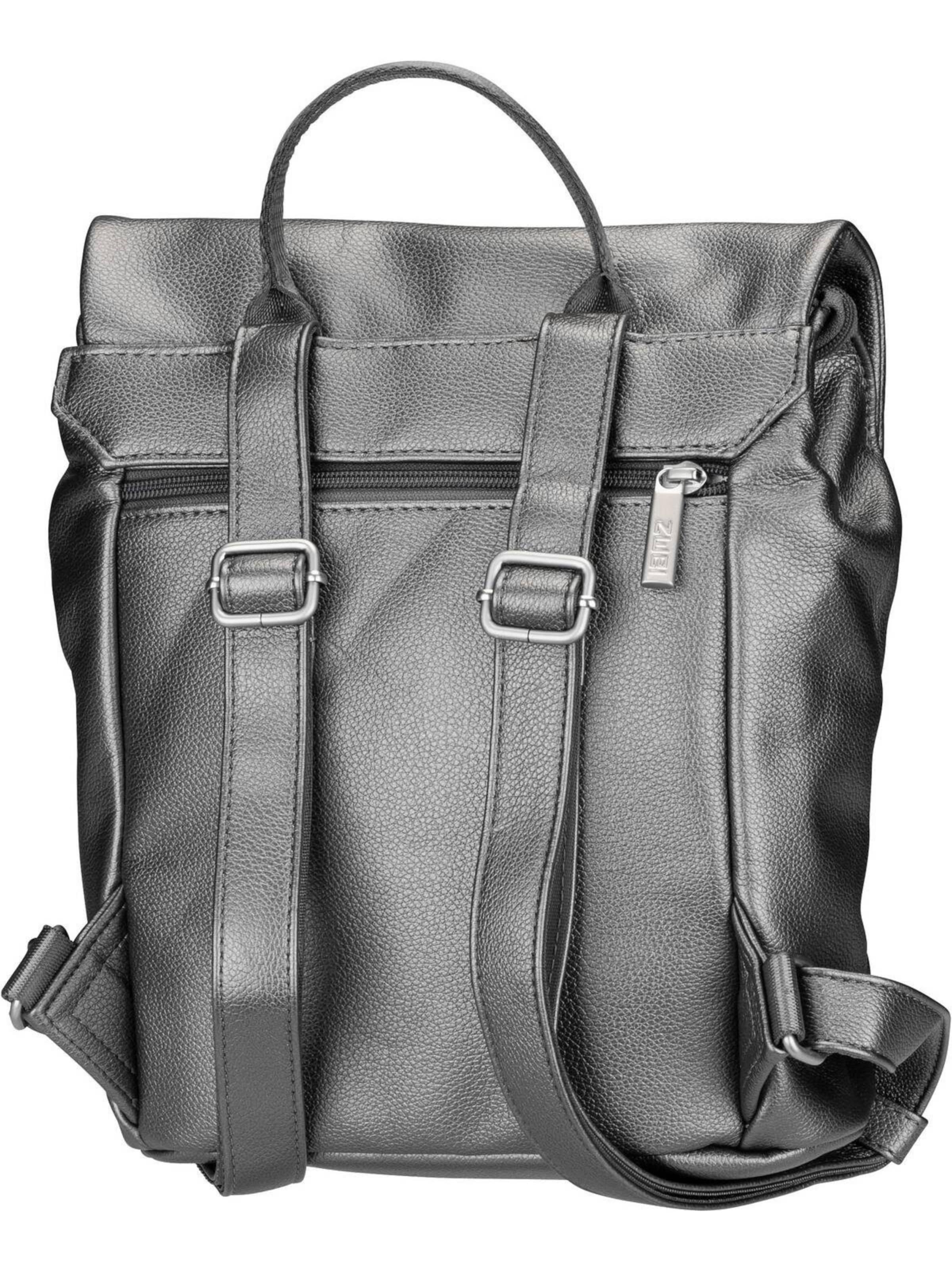 Sac à dos 'Mademoiselle' ZWEI en argent