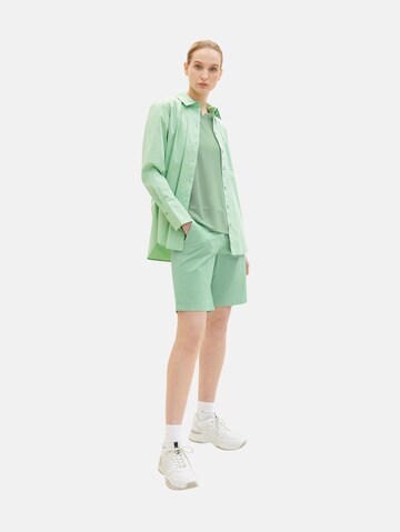 regular Pantaloni chino di TOM TAILOR in verde