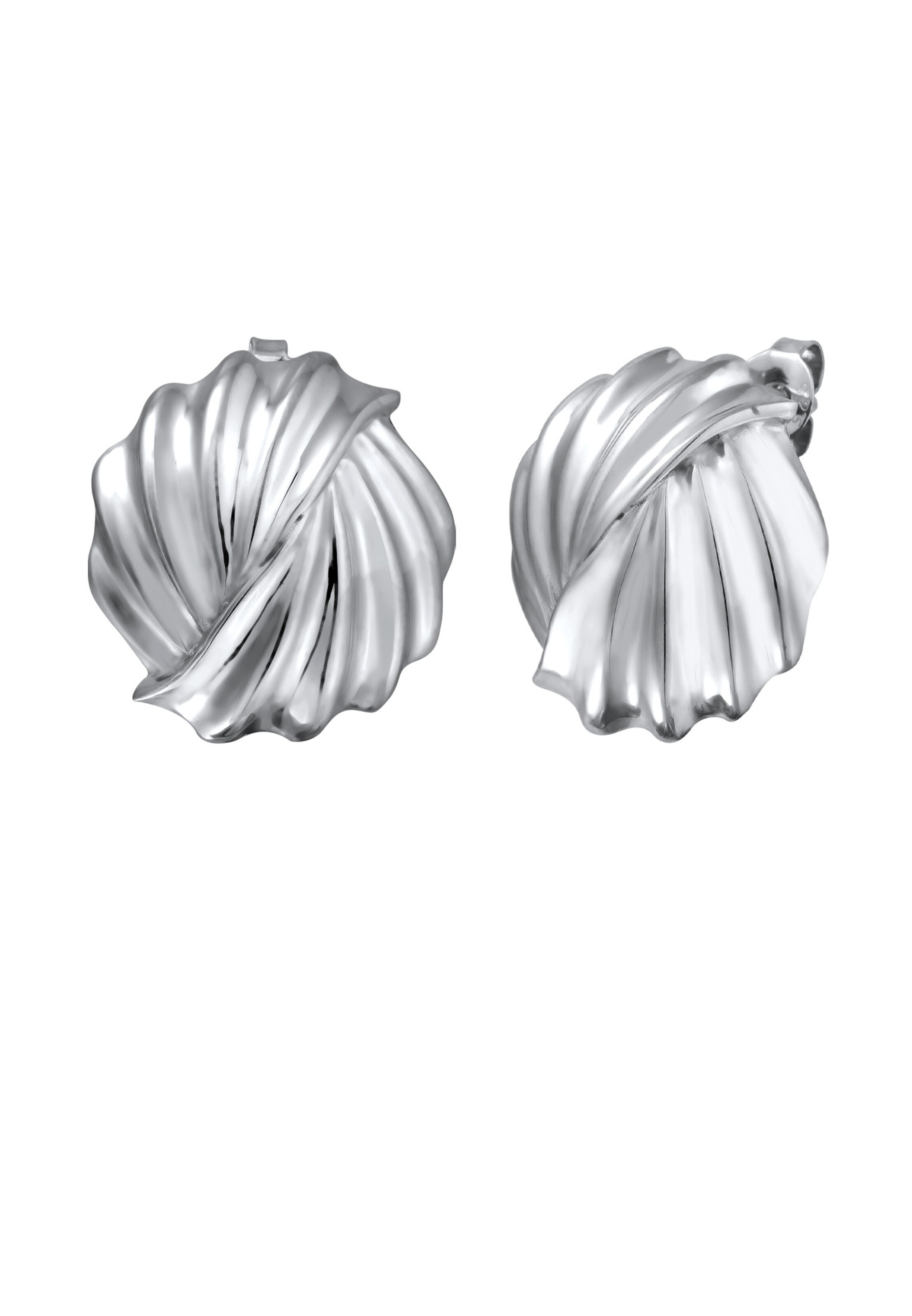 Boucles d'oreilles ELLI en argent : devant