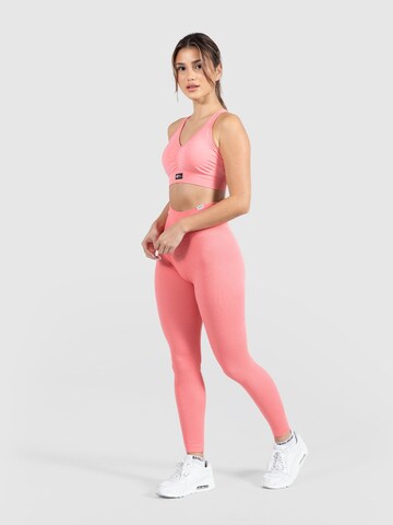 Smilodox Skinny Workout Pants ' Amaze' in Pink