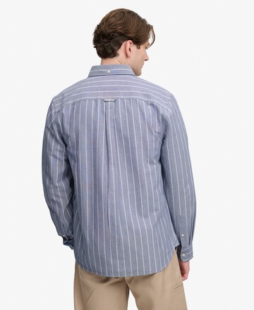 Superdry & Co Regular fit Button Up Shirt in Blue