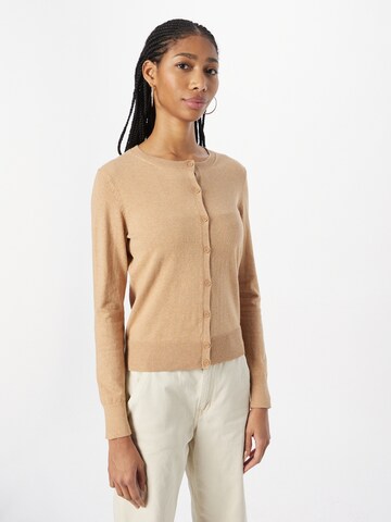 GAP Knit cardigan 'Cardi' in Beige: front