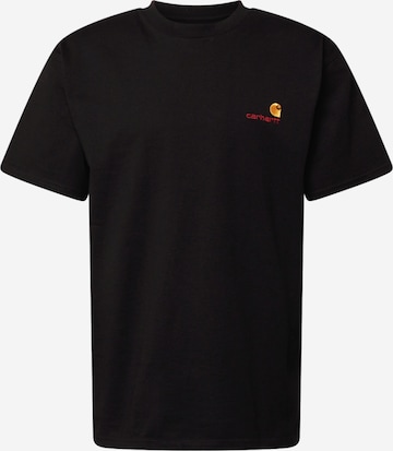 T-Shirt 'S/S American Script T-Shirt' Carhartt WIP en noir : devant