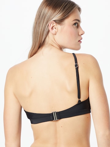 River Island Bustier Bikinitop in Schwarz