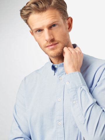 SELECTED HOMME Regular fit Button Up Shirt 'Rick' in Blue