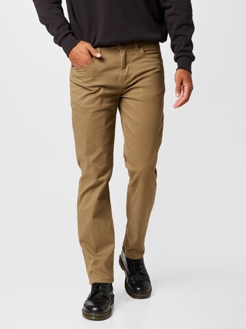 Jack's Regular Trousers in Green: front