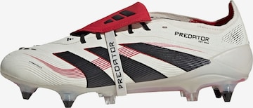 ADIDAS PERFORMANCE Soccer shoe 'Predator Elite' in White: front