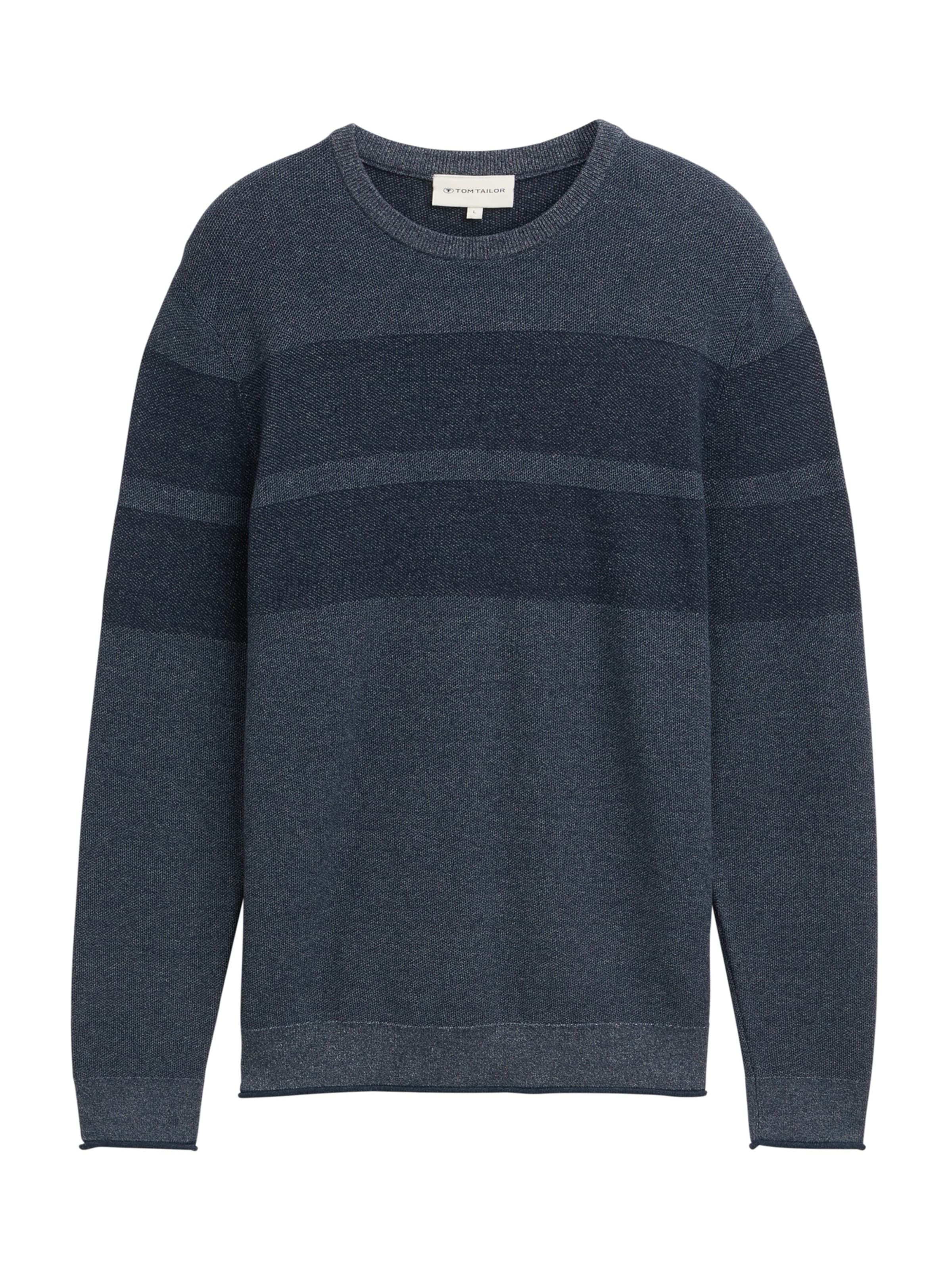 TOM TAILOR Sweater in Blue: front