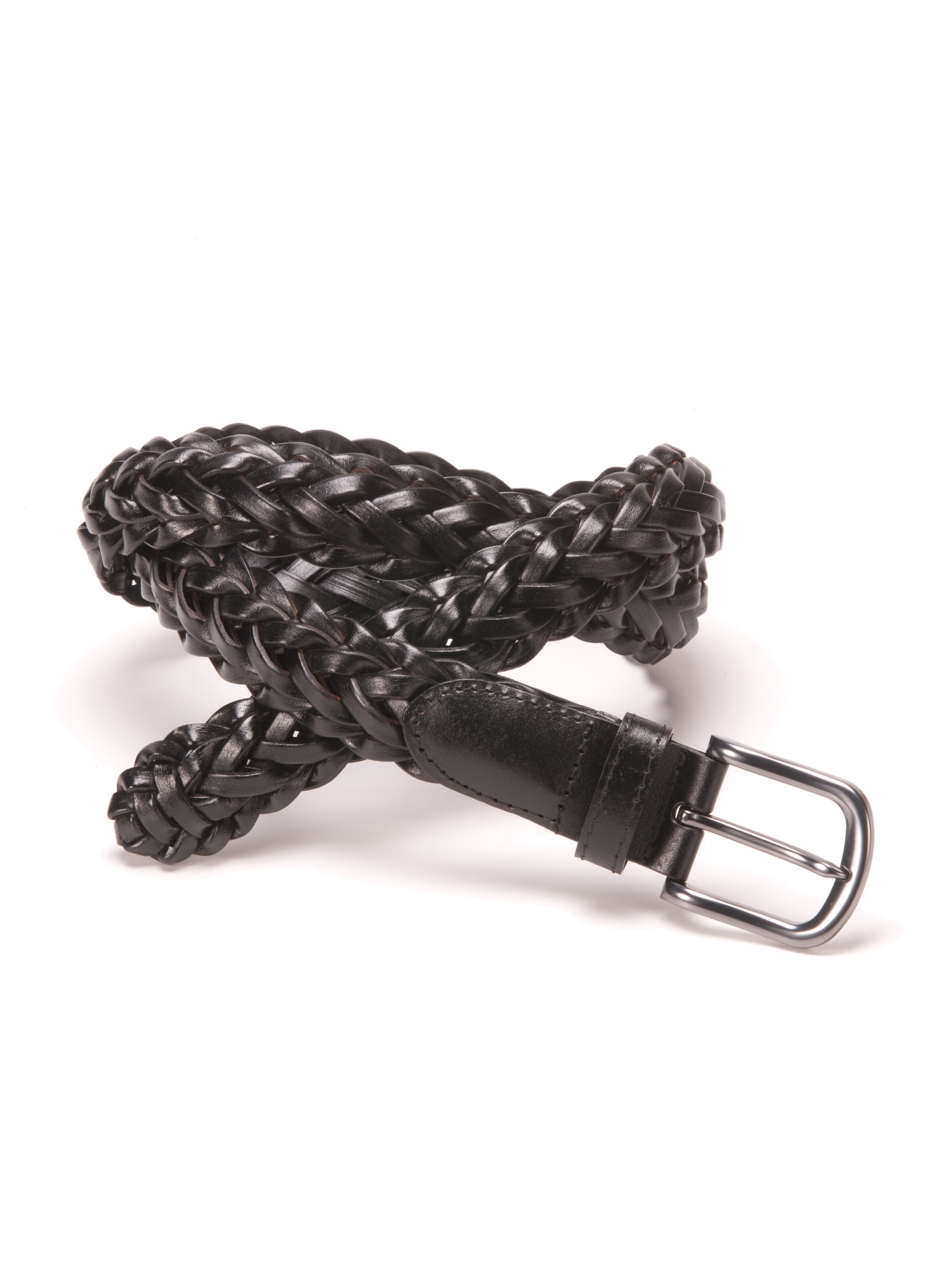 BA98 Flechtgürtel 'Cologne' in Schwarz