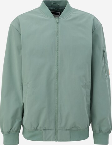 QS Between-Season Jacket in Green: front