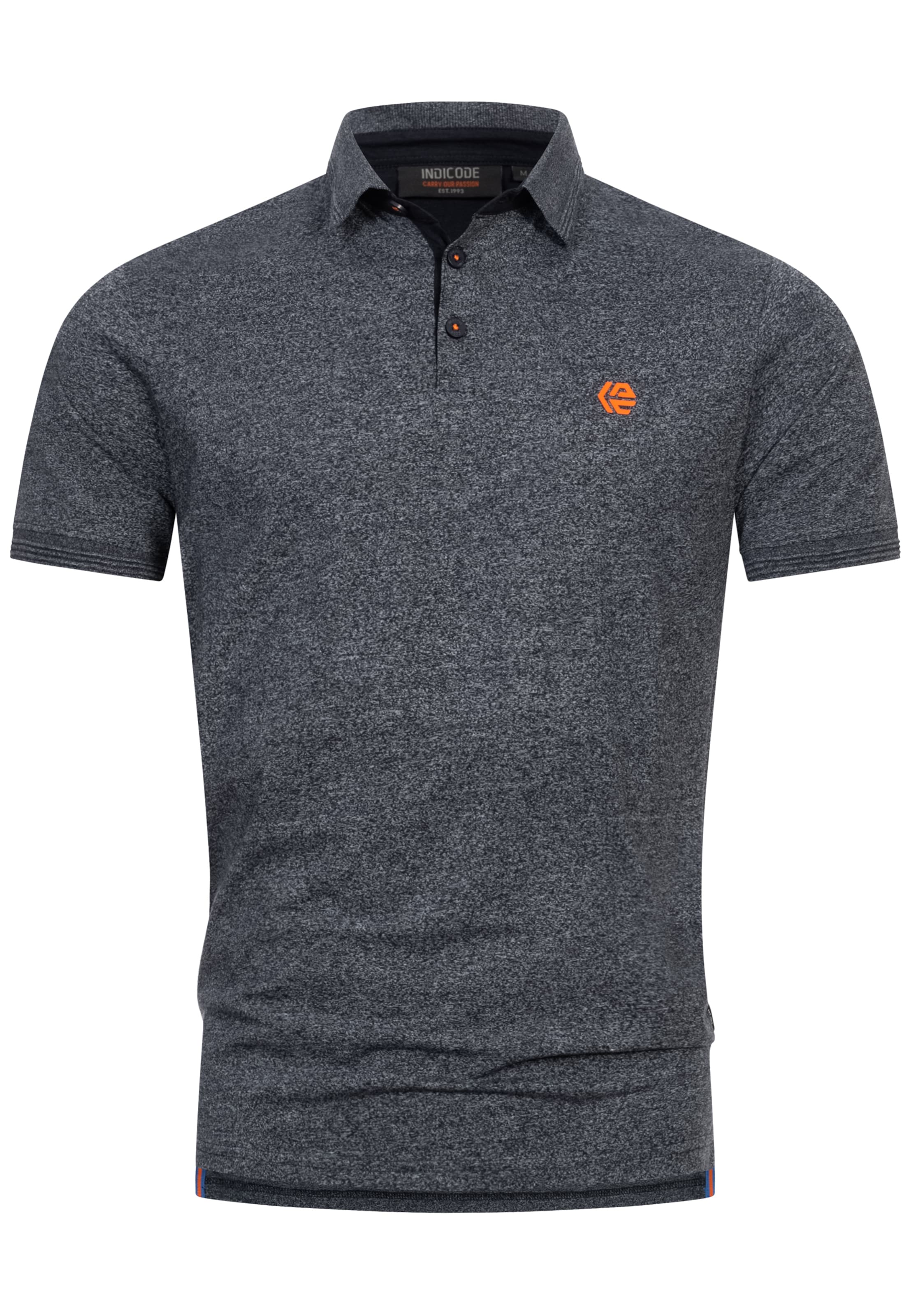 INDICODE JEANS Shirt ' Torrance ' in Blauw: voorkant