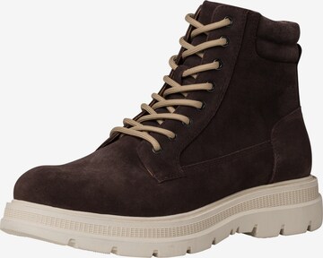 s.Oliver Lace-Up Boots in Brown: front