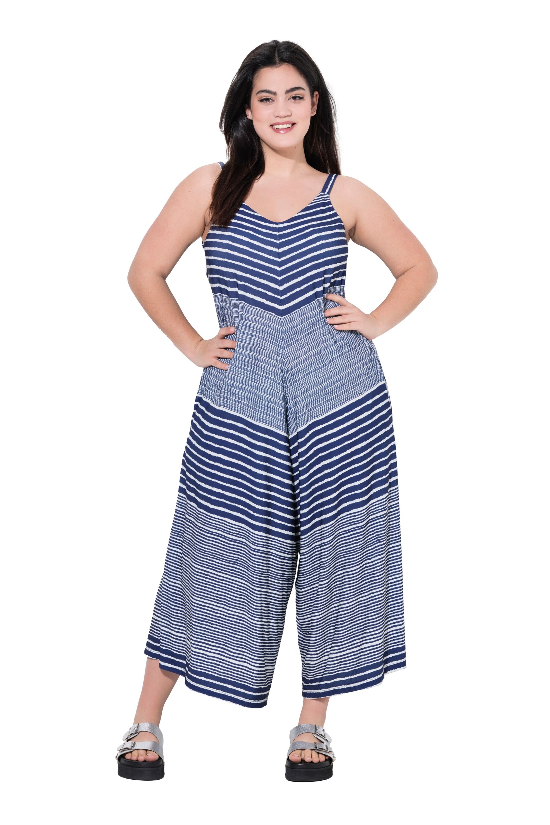 Angel of Style Jumpsuit in Blauw: voorkant