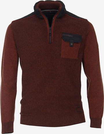 VENTI Sweater in Brown: front