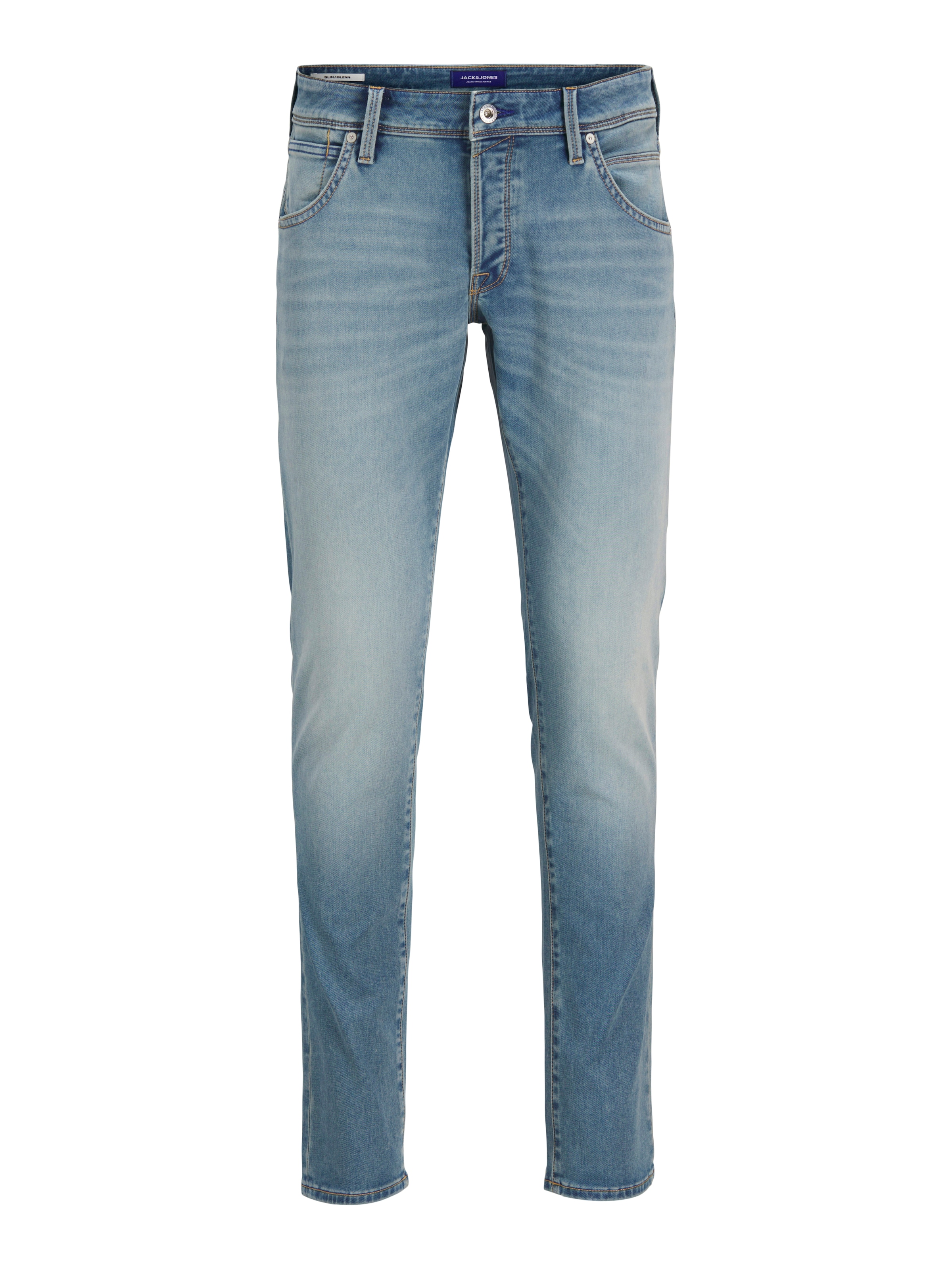 JACK & JONES Regular Jeans 'JJIMike JJFox' in Blue: front