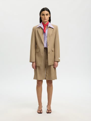 SELECTED Bluse 'SLFHOTEL AMOUR' i pink