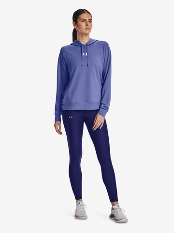 UNDER ARMOUR Sportief sweatshirt 'Rival' in Blauw