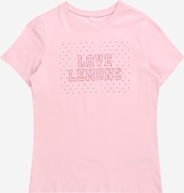 NAME IT - Camiseta 'DATINKA' en rosa: frente