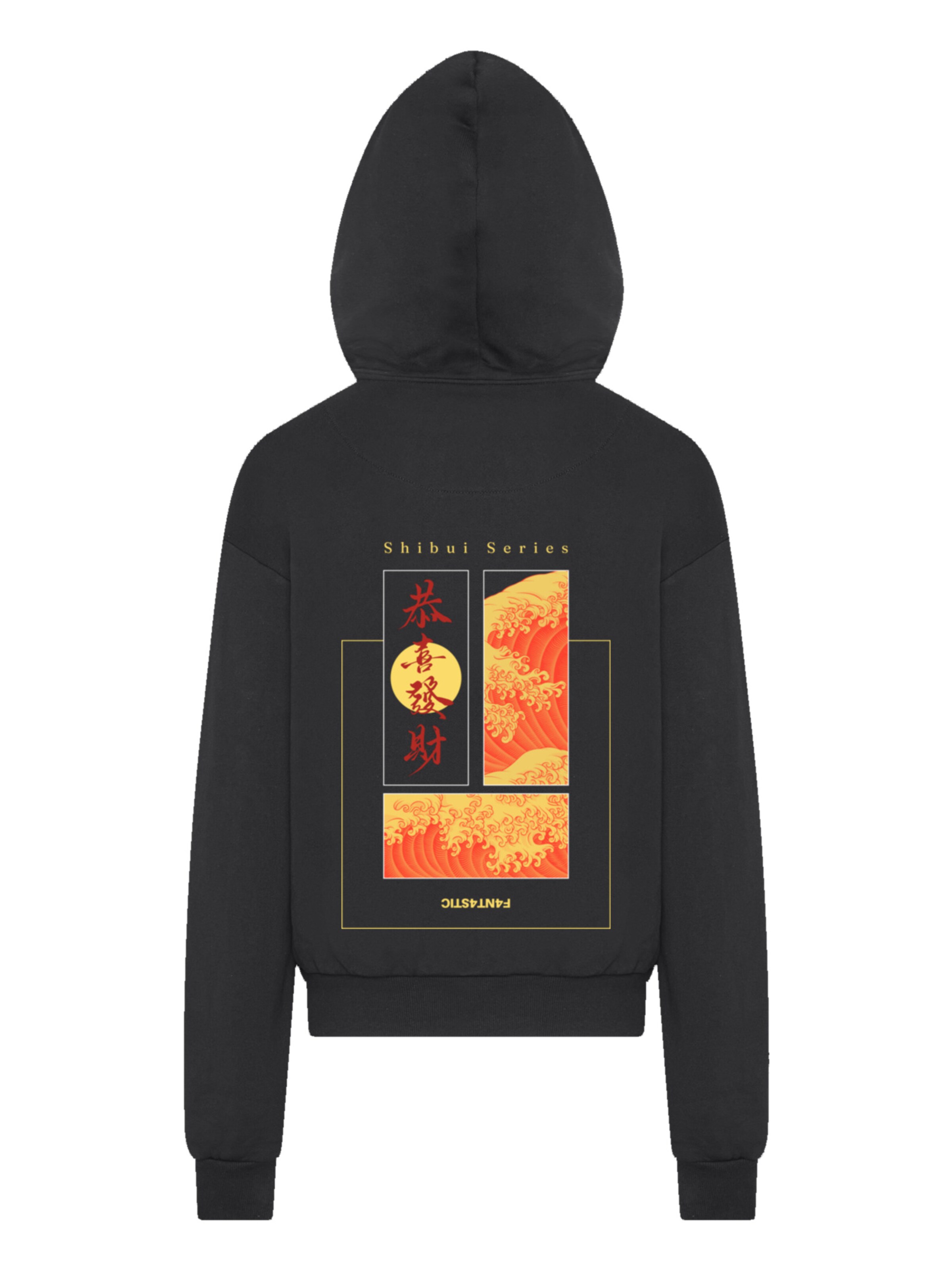 Pull-over 'Shibui Series Japan Streetstyle' F4NT4STIC en noir