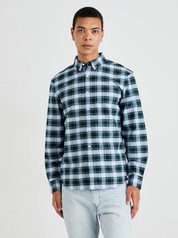 LEVI'S ® Regular Fit Hemd 'AUTHENTIC' in Blau: Vorderseite