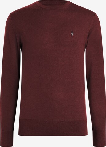 Pullover di AllSaints in rosso: frontale