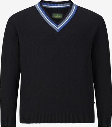 Charles Colby Sweater ' Earl Jabbe ' in Blue: front