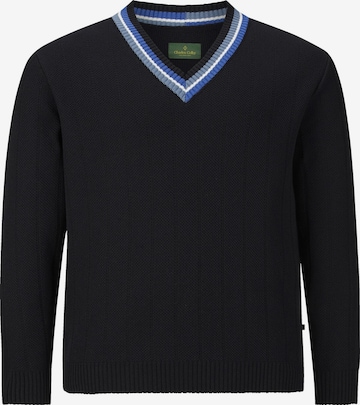 Charles Colby Pullover ' Earl Jabbe ' in Blau: predná strana