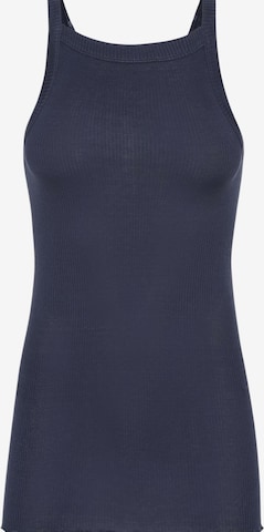 Seamless Basic Overdel ' Silky ' i blå: forside