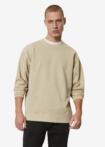 Marc O'Polo DENIMSweater majica - bež boja: prednji dio