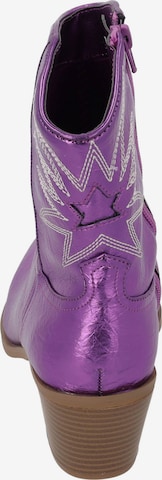 LA STRADA Ankle Boots in Purple