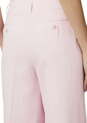 comma casual identity Wide Leg Hose in Pink: Rückseite