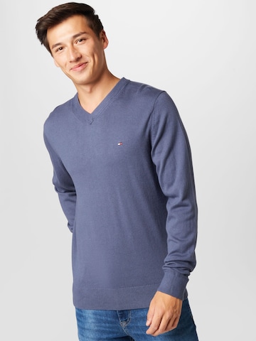 TOMMY HILFIGER Trui in Blauw: voorkant