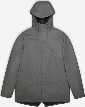 RAINS Funkční bunda – šedá: přední strana